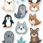 Animals & Wildlife - Sticker Sheet v18